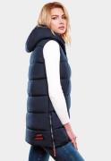 NAVAHOO Vest 'Madilynaa'  navy