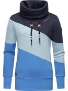 Ragwear Sweatshirt 'Rumika'  blå / pastelblå / brun / sort