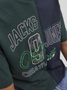 Jack & Jones Junior Shirts  navy / grøn / hvid