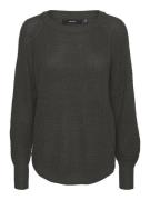 VERO MODA Pullover 'RICIENEW'  grøn