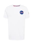 ALPHA INDUSTRIES Bluser & t-shirts 'Space Shuttle'  blå / gul / rød / hvid