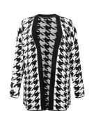 Dorothy Perkins Curve Cardigan  sort / hvid