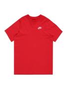 Nike Sportswear Shirts  rød / hvid