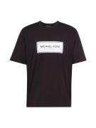 Michael Kors Bluser & t-shirts 'EMPIRE'  stone / sort / offwhite