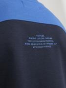 Jack & Jones Junior Sweatshirt 'Activ3'  marin / royalblå / lyseorange