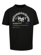 Lost Youth Bluser & t-shirts 'GRAFFITI'  royalblå / sort / hvid