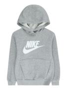 Nike Sportswear Sweatshirt 'Club FLC'  grå-meleret / hvid