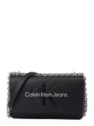 Calvin Klein Jeans Skuldertaske  sort / sølv