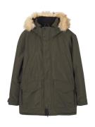 Pull&Bear Vinterparka  khaki