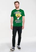 LOGOSHIRT Bluser & t-shirts 'Looney Tunes Arriba! Andale!'  lysebrun / gul / grøn / hvid