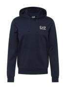 EA7 Emporio Armani Sweatshirt  mørkeblå / hvid
