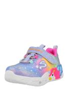 SKECHERS Sneakers 'UNICORN CHARMER'  lyseblå / lilla / blandingsfarvet / lyserød / hvid