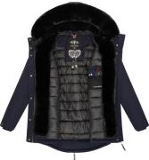 NAVAHOO Vinterparka 'Sweety Deluxe'  navy