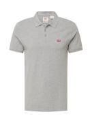 LEVI'S ® Bluser & t-shirts 'Levis HM Polo'  grå-meleret / rød / hvid
