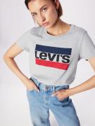 LEVI'S ® Shirts 'The Perfect Tee'  navy / grå / rød