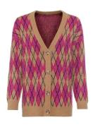 heine Cardigan  camel / blandingsfarvet