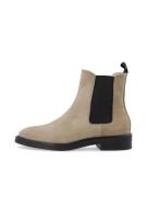 Bianco Chelsea Boots 'AALMA'  beige / sort