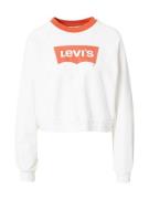 LEVI'S ® Sweatshirt 'Vintage Raglan Crewneck Sweatshirt'  rød / hvid