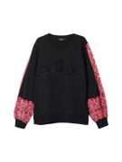 Desigual Sweatshirt  pink / sort