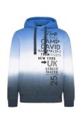 CAMP DAVID Sweatshirt  blå / natblå / hvid