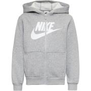 Nike Sportswear Sweatjakke  grå / hvid