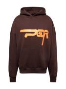 Pegador Sweatshirt  brun / orange
