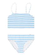 Abercrombie & Fitch Bikini 'JAN'  aqua / hvid