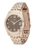 FOSSIL Analogt ur 'SCARLETTE'  brun / rosa guld