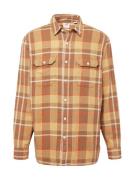 LEVI'S ® Skjorte 'Jackson Worker'  brun / lysebrun / lys rød / hvid