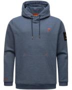 STONE HARBOUR Sweatshirt  dueblå / orange / sort