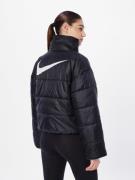 Nike Sportswear Vinterjakke  sort / hvid