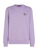 Karl Lagerfeld Sweatshirt 'Ikonik 2.0'  nude / lyselilla / sort / hvid