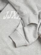 JJXX Sweatshirt 'Riley'  grå / hvid