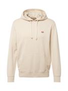 LEVI'S ® Sweatshirt 'The Original HM'  lysebeige / rød / hvid