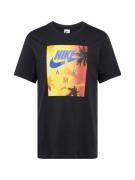 Nike Sportswear Bluser & t-shirts  blå / gul / laks / sort