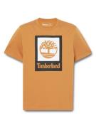 TIMBERLAND Bluser & t-shirts  lysebrun / sort / hvid