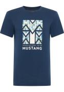 MUSTANG Bluser & t-shirts 'AUSTIN'  navy / grøn / hvid