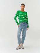 TATUUM Pullover 'DROP 1'  grøn / hvid