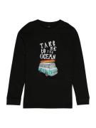 Mister Tee Shirts 'Take Me To The Ocean'  aqua / gul / mørkeorange / sort / hvid