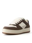 Bershka Sneaker low  beige / brun / uldhvid