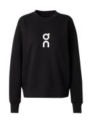 On Sweatshirt 'Club'  sort / hvid