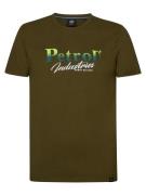Petrol Industries Bluser & t-shirts ''Summerdrive'  khaki / petroleum / jade / hvid