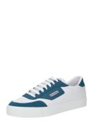 SUPERGA Sneaker low '3843 Court'  cyanblå / rød / hvid