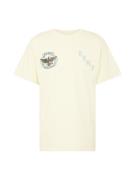 Grimey Bluser & t-shirts 'CAUSING PANIC THE MECHA'  champagne / lyseblå / sort
