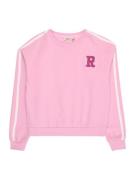 KIDS ONLY Sweatshirt 'Selina'  pink / hvid