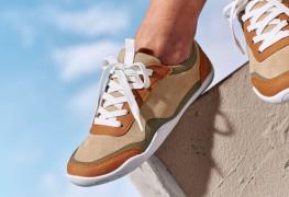 LASCANA Sneaker low  beige / brun / grøn / hvid