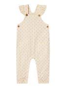 NAME IT Overall  beige / grøn / pink