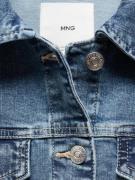 MANGO Overgangsjakke 'Vicky'  blue denim