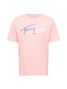 TOMMY HILFIGER Bluser & t-shirts  royalblå / lyserød / hvid