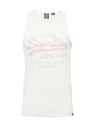 Superdry Bluser & t-shirts 'Heritage'  creme / lyserød